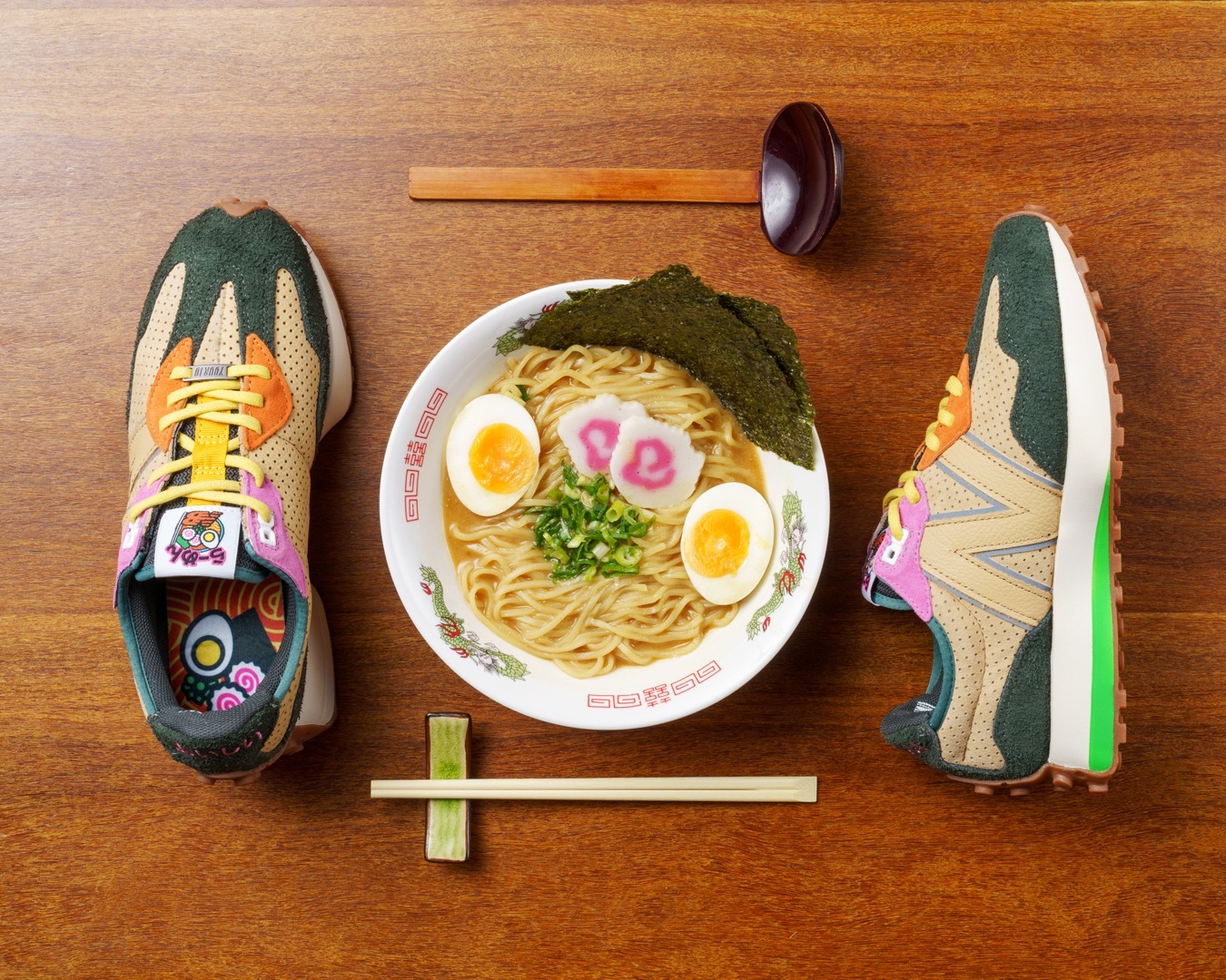 New Balance release Ramen-inspired shoes.