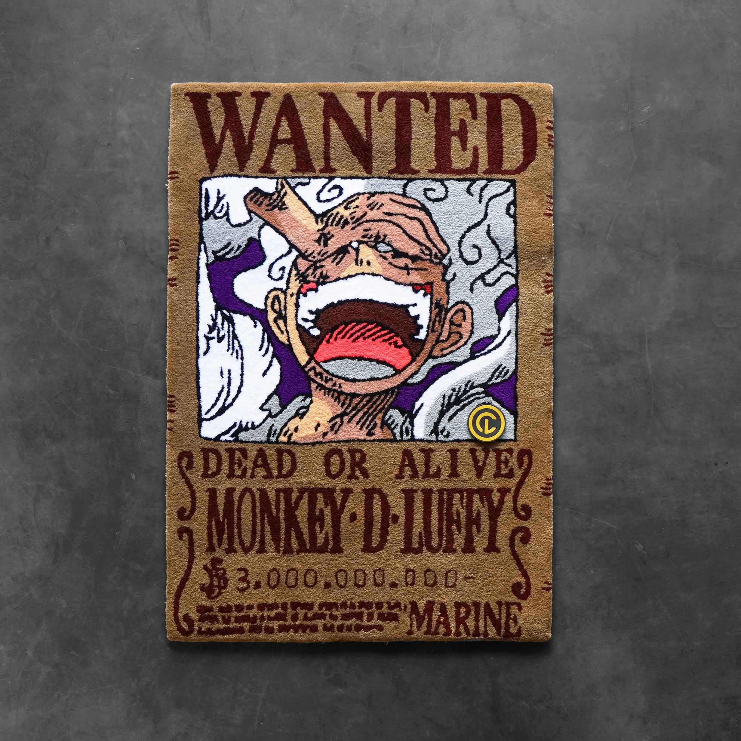 LUFFY GEAR 5 WANTED POSTER