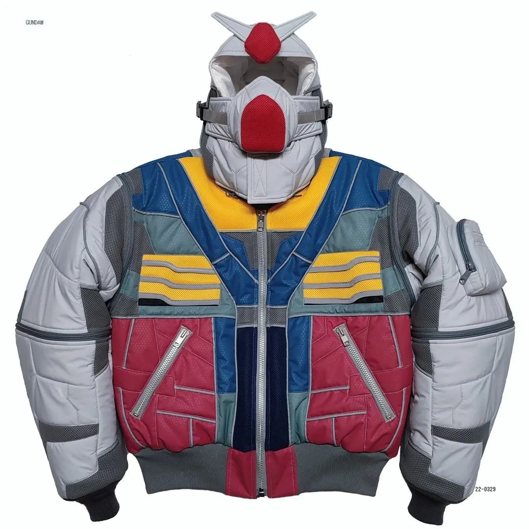 Gundam Bomber Jacket or Pokémon vest?