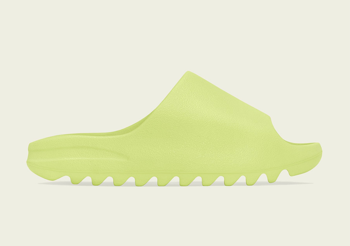 Adidas is restocking Yeezy's Slides in Onyx, Bone, and Lime colors. 