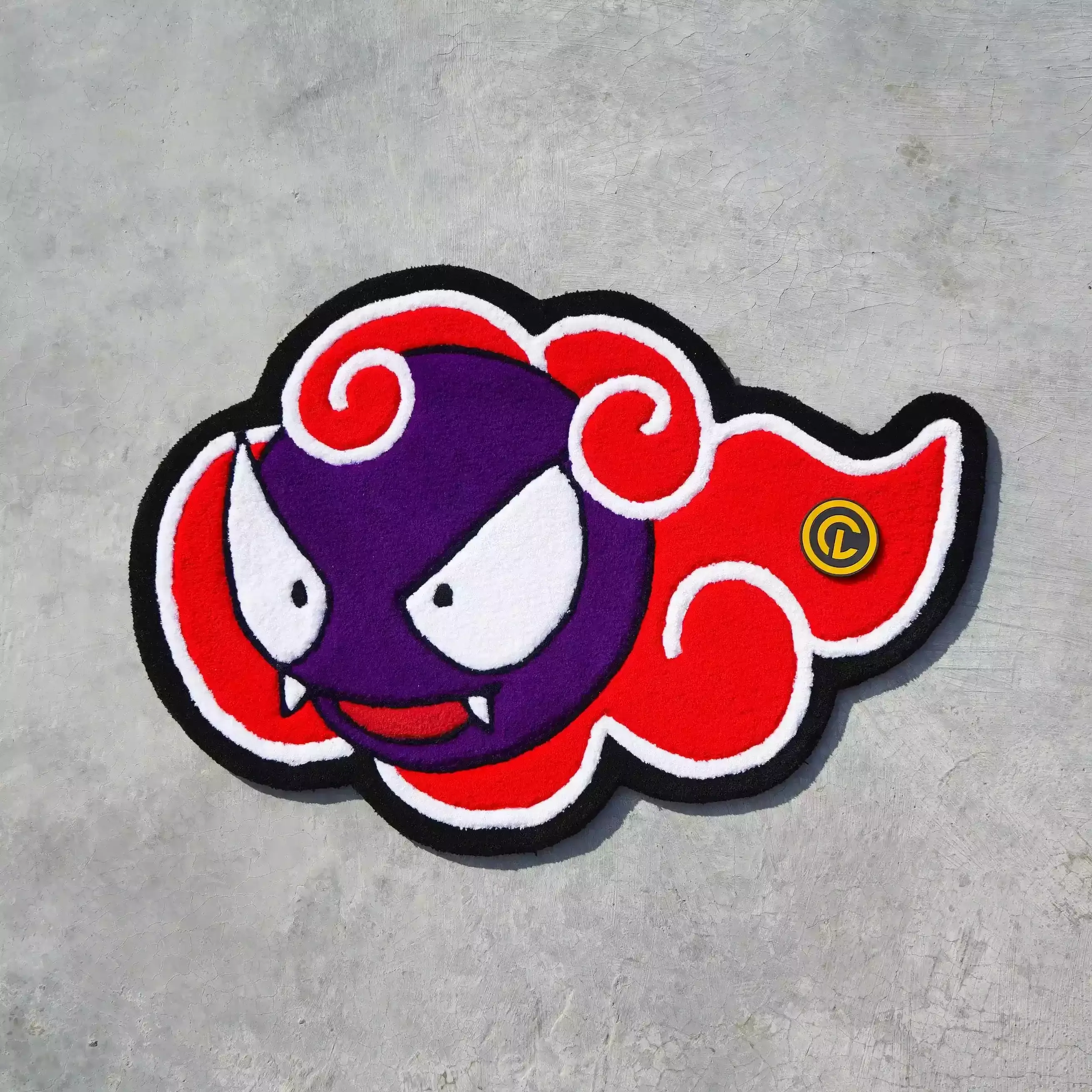 GLOW IN THE DARK AKATSUKI GASTLY SPECIAL EDITION RUGS