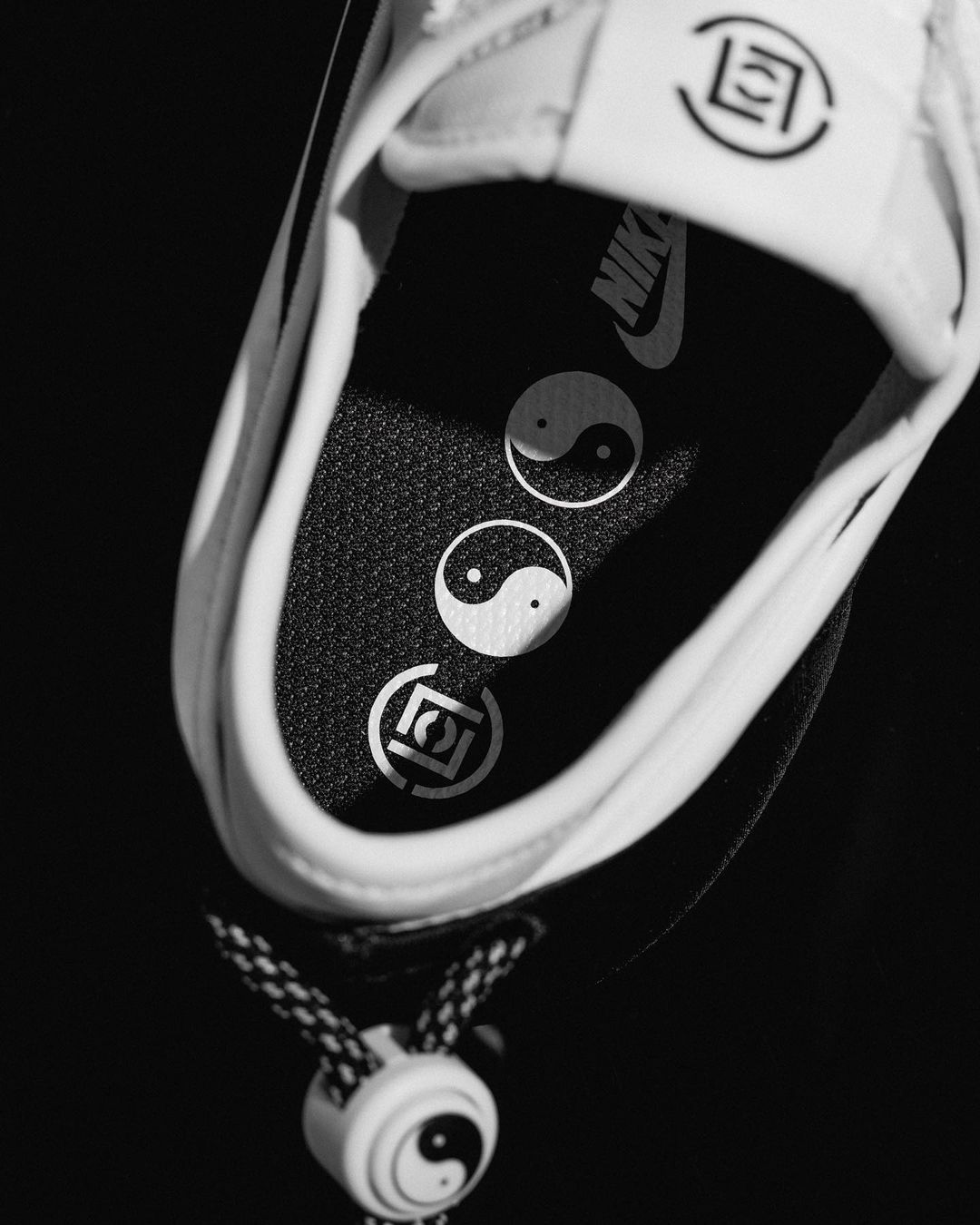 CLOT x Nike Cortez CLOTEZ Black/White Official Look