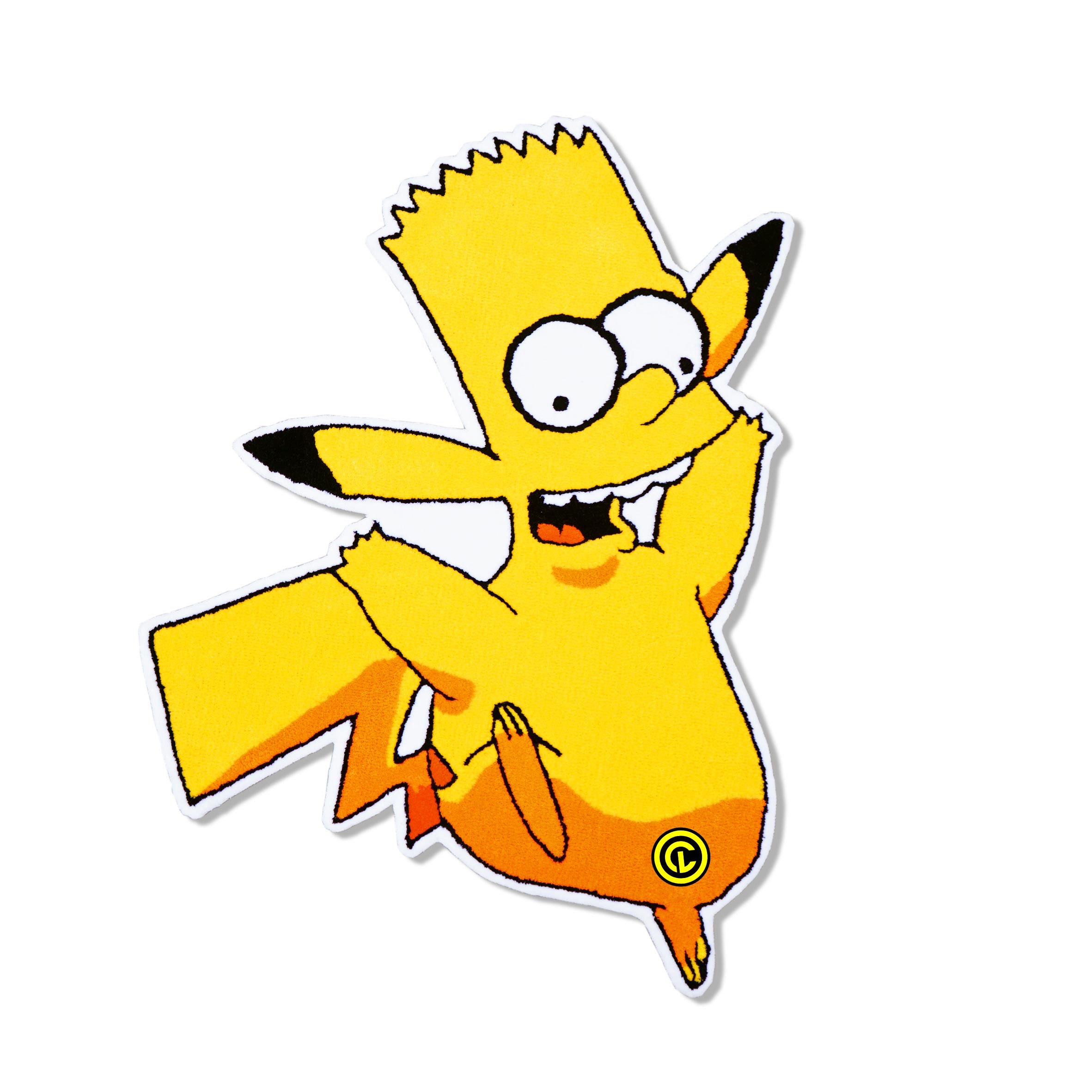 Bart x Pikachu Collaboration Rug 