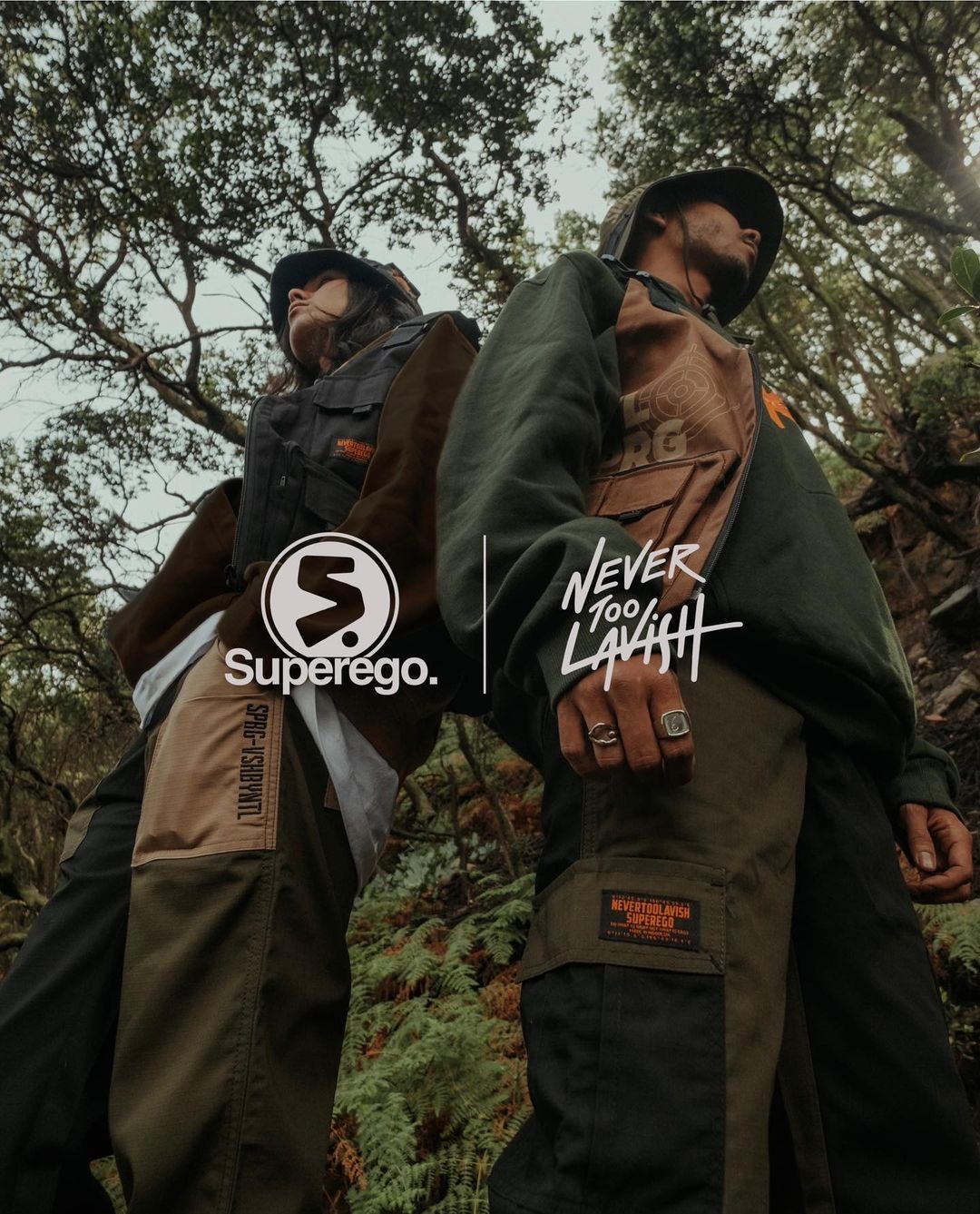 Check out Nevertoolavish x Superego inspired by military and street art!