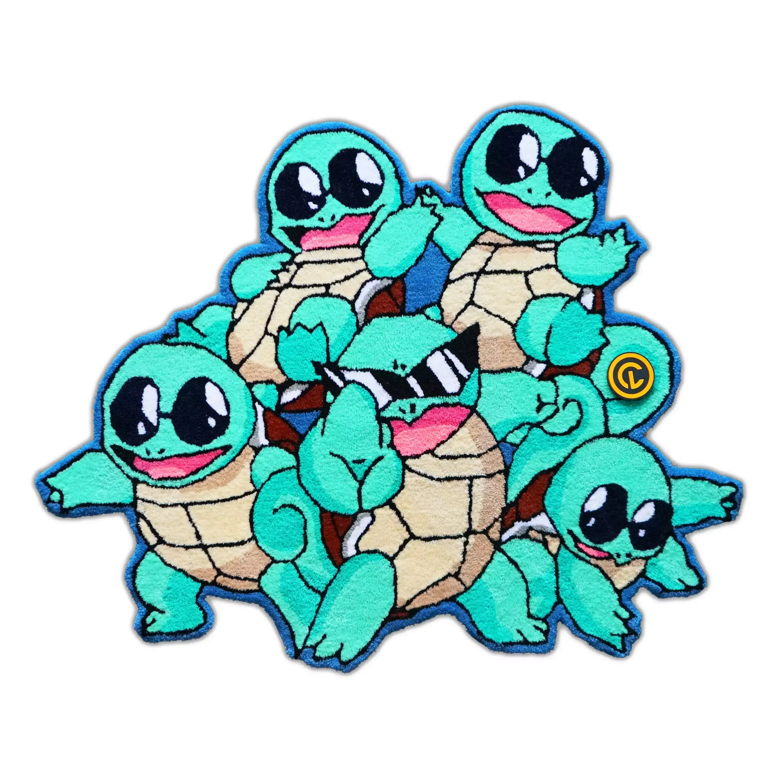 SQUIRTLE SQUAD RUG