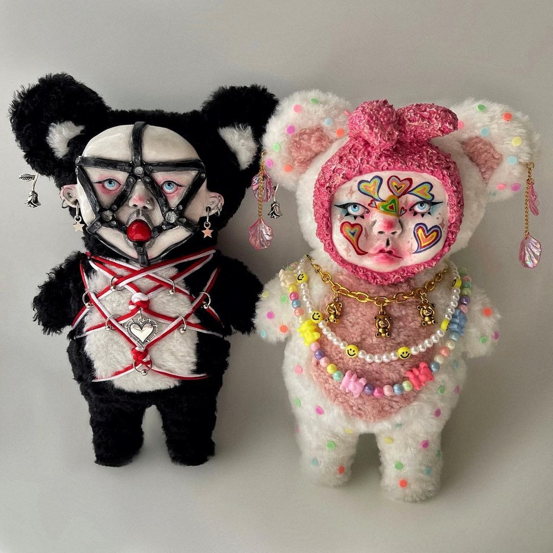 Do you think this handmade dolls creepy?